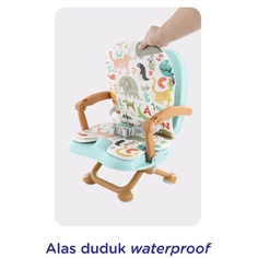 BabySafe Booster Seat EN16120 Kursi Makan Bayi Atau Anak Bisa Dilipat &amp; Praktis