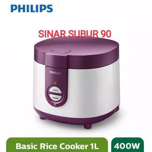 Rice Cooker Philips Hd-3116 Magic Com Philips 1 Liter - Promo 