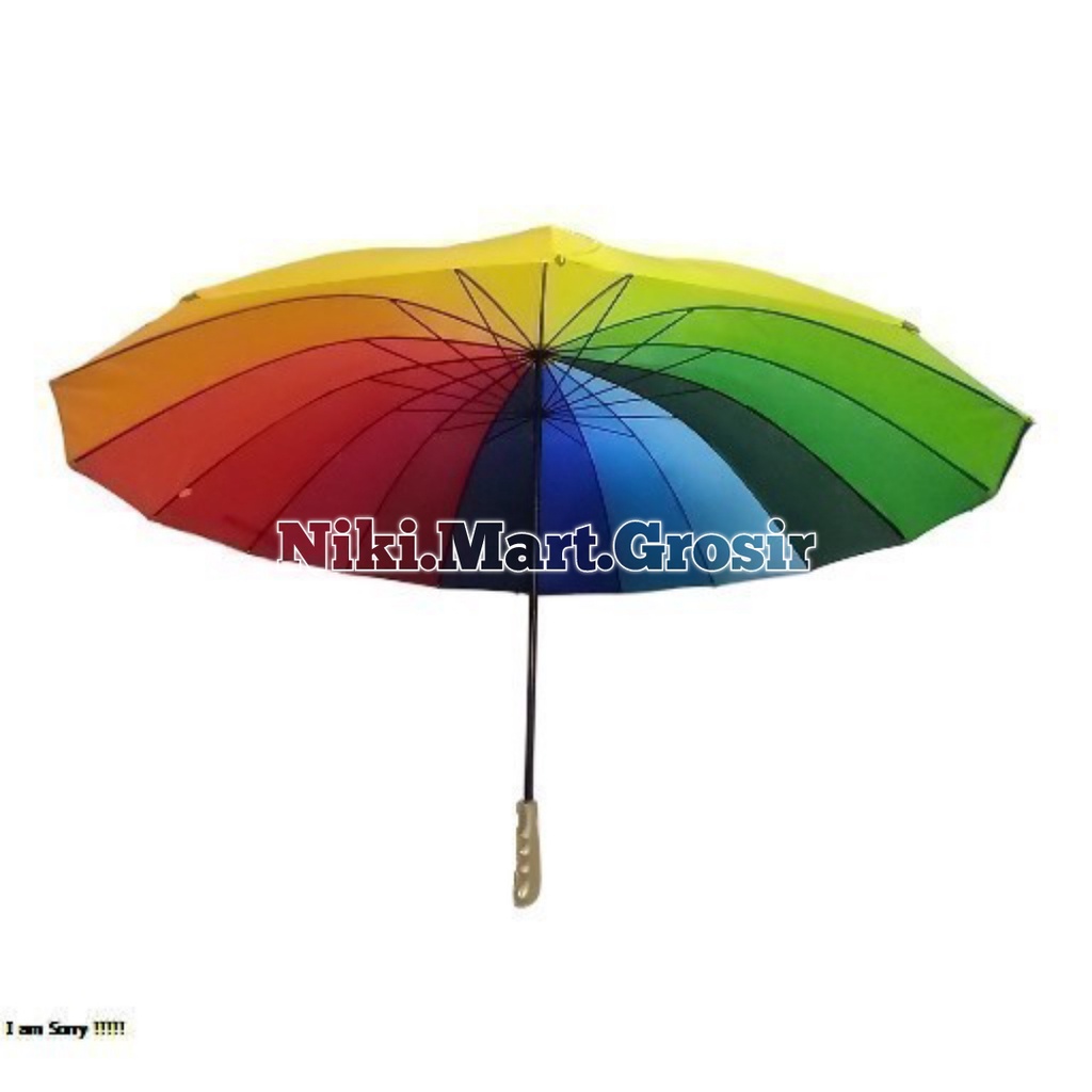 Payung Pelangi Jumbo / Payung Jumbo / Payung Besar Pelangi