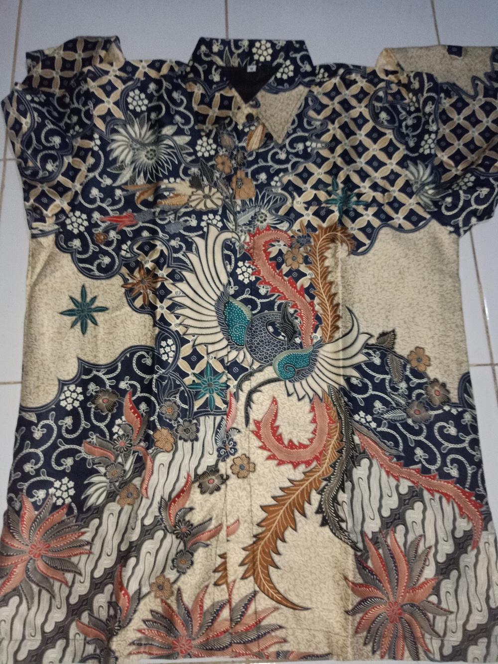 Kemeja Batik Semi Sutra Silky Premium Puring Istimewa