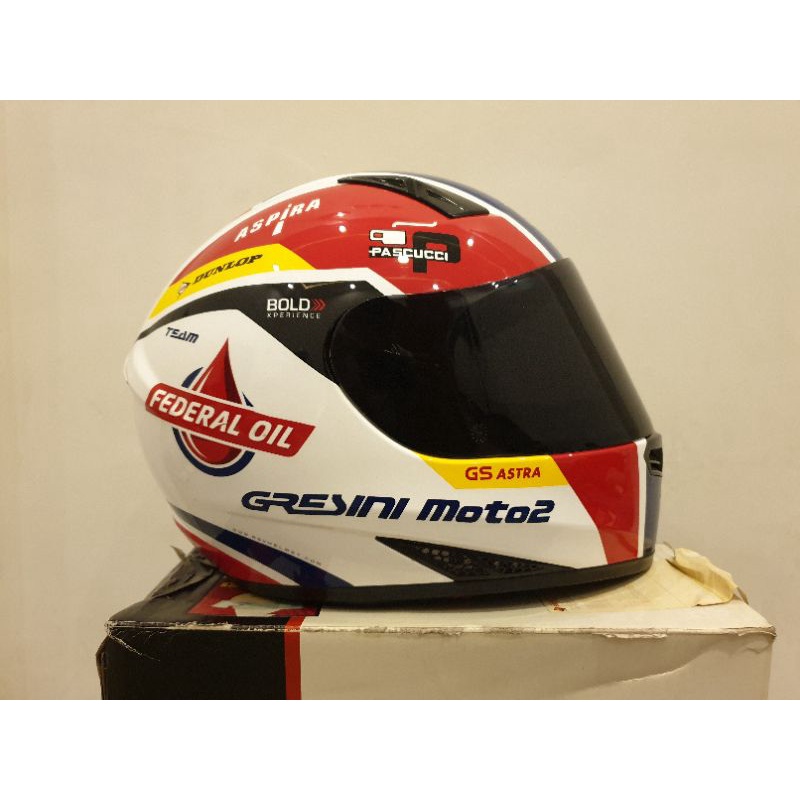 Helm RSV FFzero gresini moto2 Fullface size M limited edition