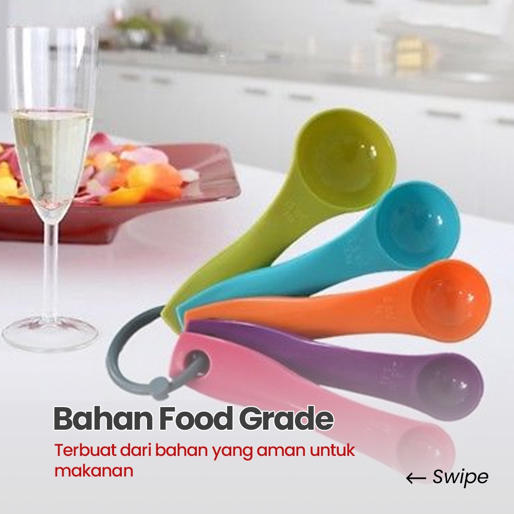 Sendok Takar Kue Set Measuring Spoon