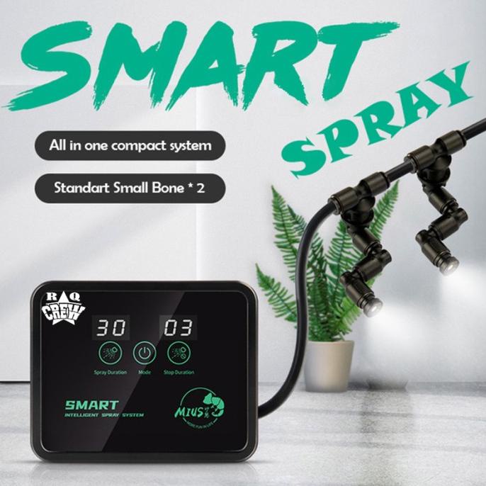 MIUS Smart Paket Misting System Mist Sprayer Semprotan Air Paludarium