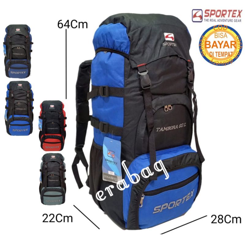 SPORTEX 0890 Multi Warna Backpack Tas Gunung Tas Keril Tas Carrier Tas Camping