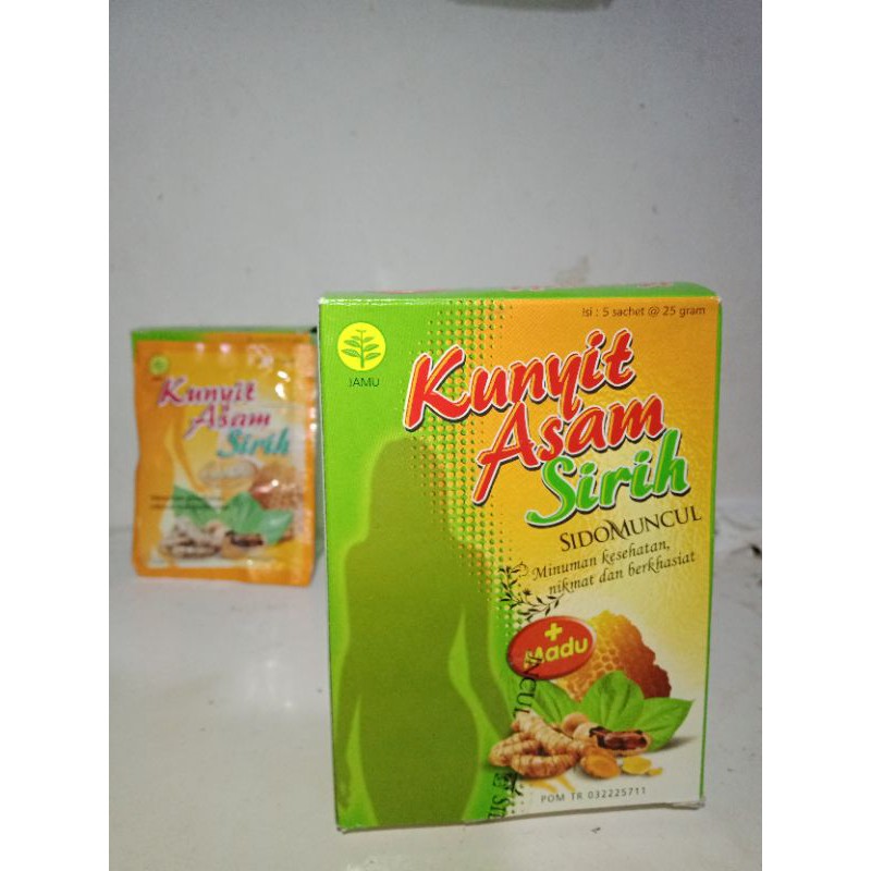 

kunyit asem sirih isi 5 sachet