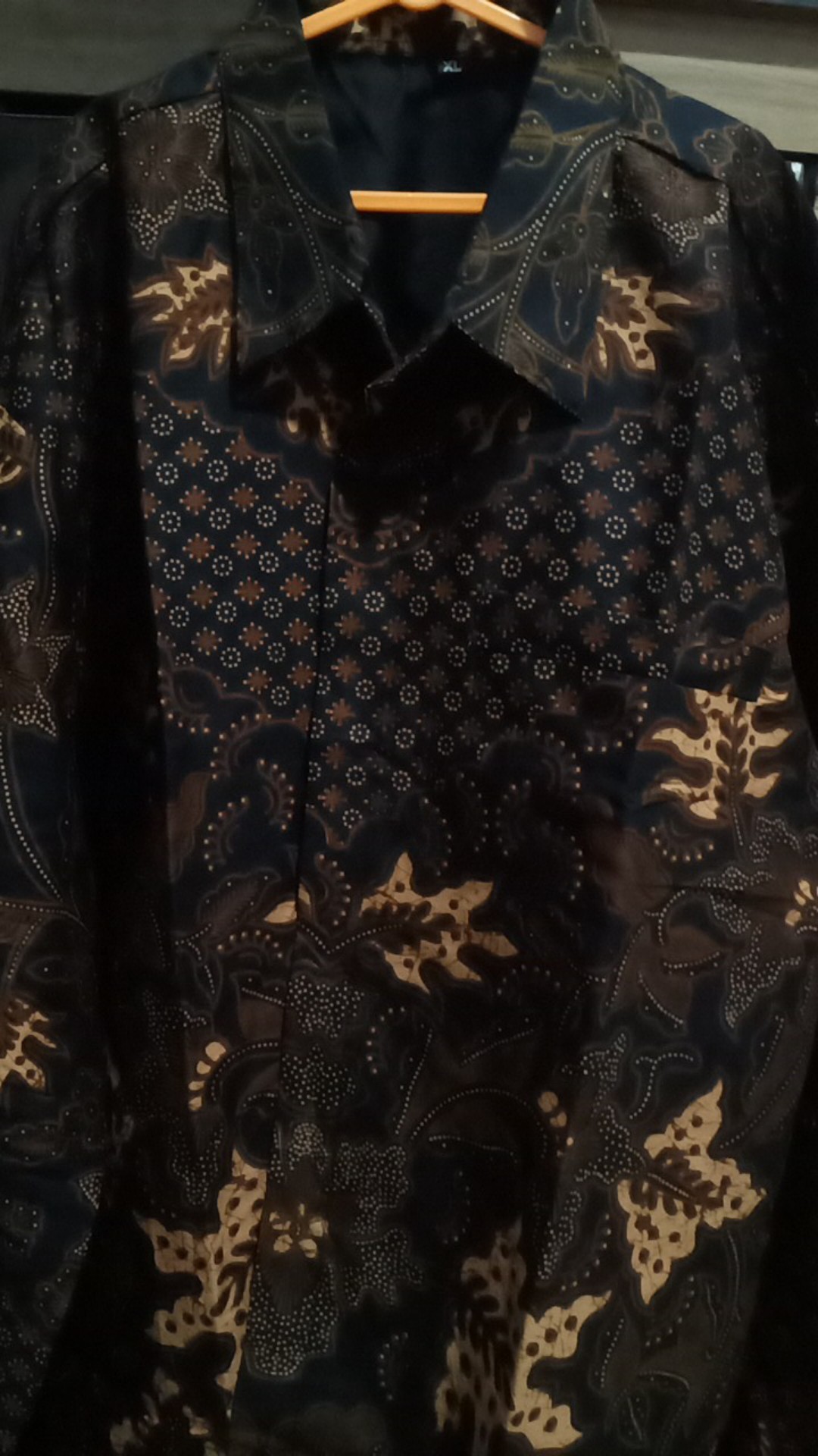 Kemeja Batik Pria Lengan Panjang Perwira Full Furing Katun Halus Sragenan