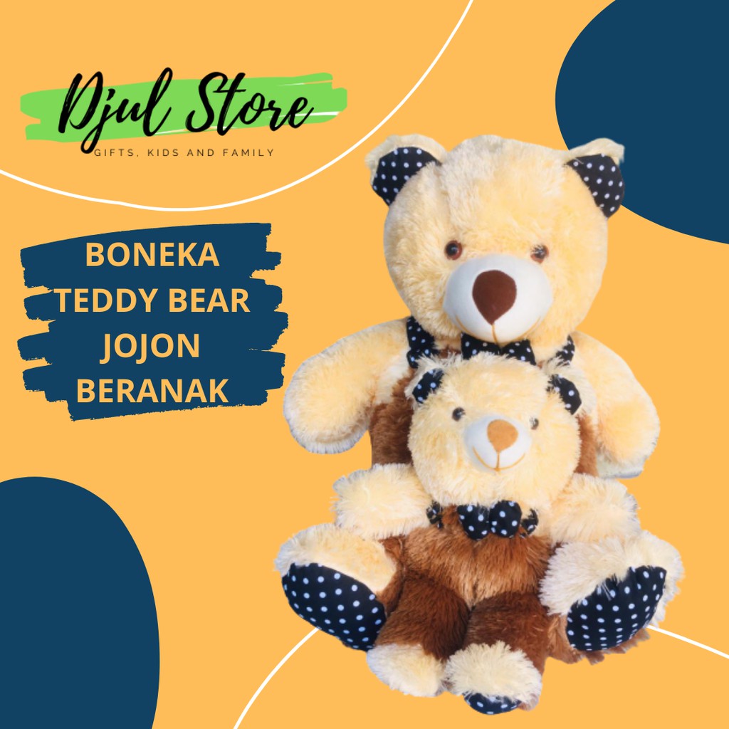 [COD] BONEKA TEDDY BEAR JOJON BERJON BERANAK