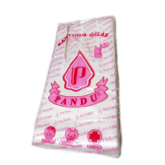kantong plastik gelas 2 cup merk pandu warna bening kantong plastik gelas 2 cup merk pandu warna bening