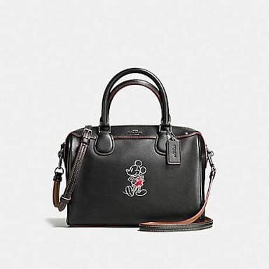 Coach mini bennett bennet disney Mickey mouse black