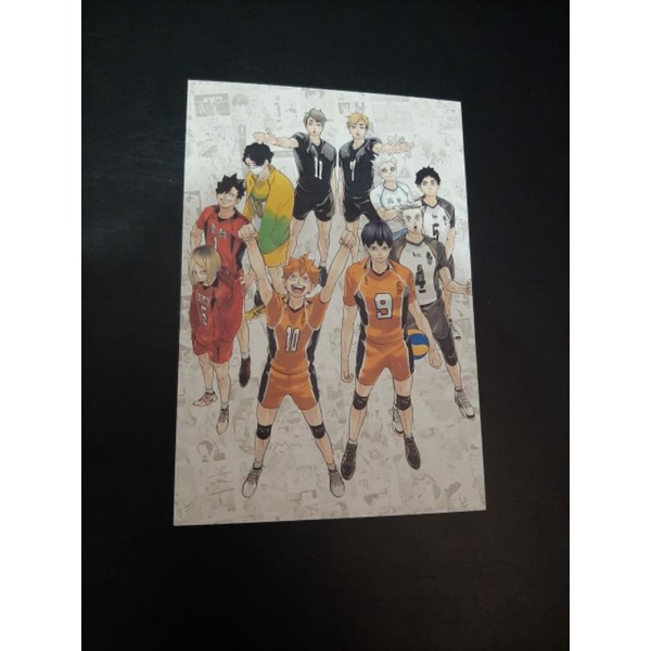 [BOOKED] Postcard exhibition haikyuu