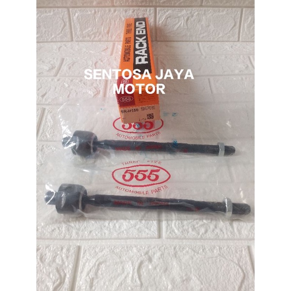 53010 TF0 555 Long Tie Rod Rack end Honda Jazz S RS GE8 City GM2 Mobilio 555 japan original 1Set