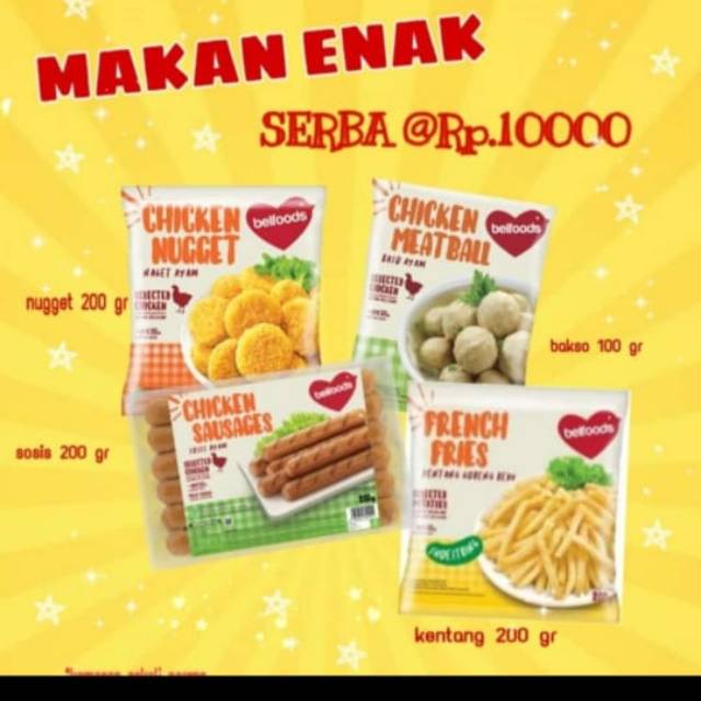 Serba 10.000/pcs belfood