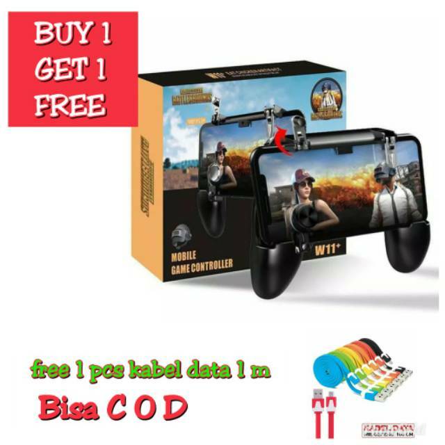 [PROMO] gamepad terlengkap gamepad+joystick+trigger R1L1 bahan kokoh