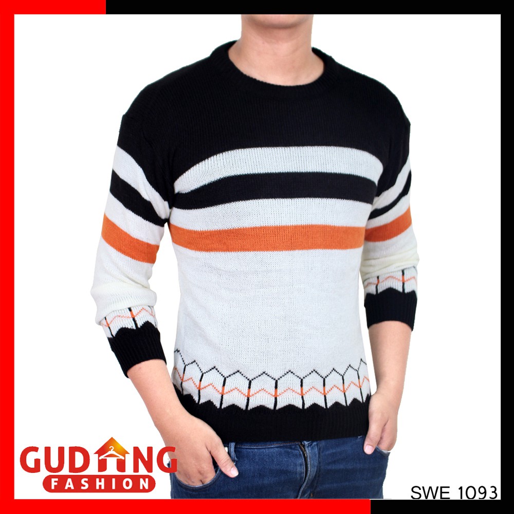 Sweater Rajut Casual Pria Model Terbaru - SWE 1093