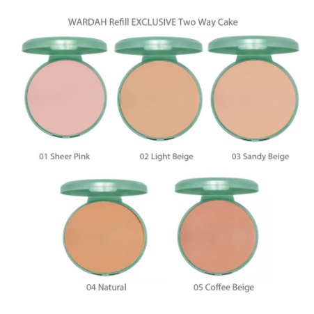 Wardah Exclusive Two Way Cake