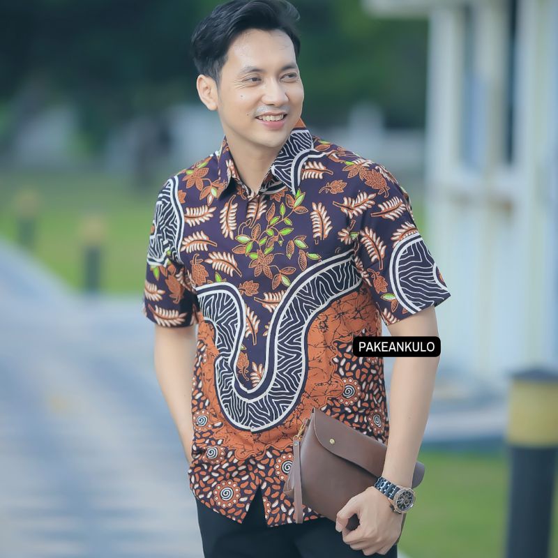 Batik Premiun Pria Slimfit || Motif Raden