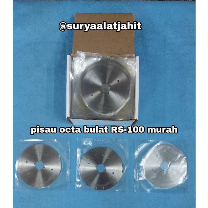 pisau octa bulat RS-100 murah =rp.26.000/1pcs