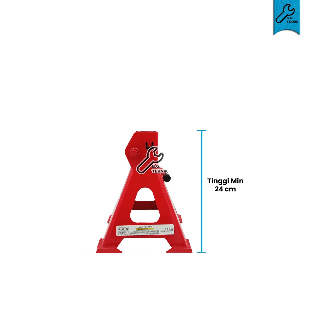 [JACK STAND] Dongkrak Jack Stand 2 / 3 Ton / Tahanan Mobil Berdiri   isi 2PC