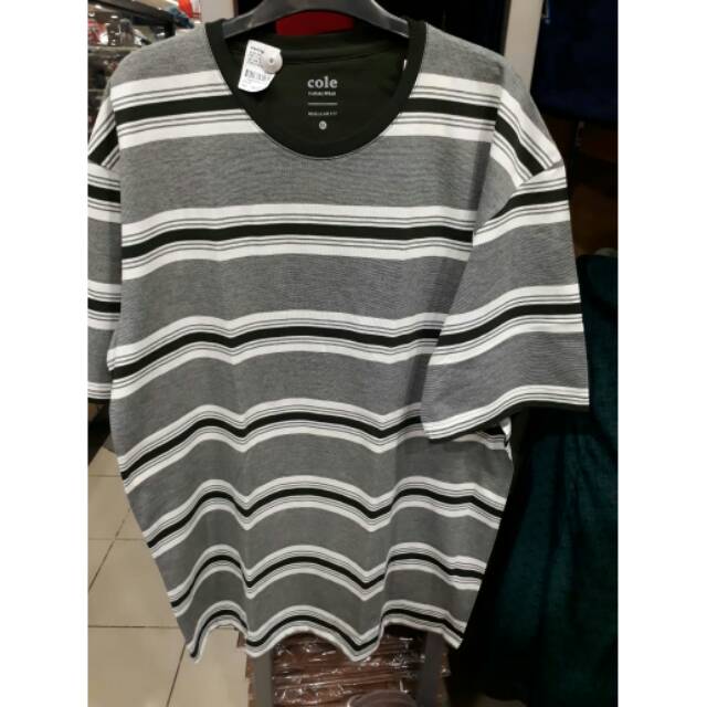 Kaos pria cole big size jumbo ijo brand matahari