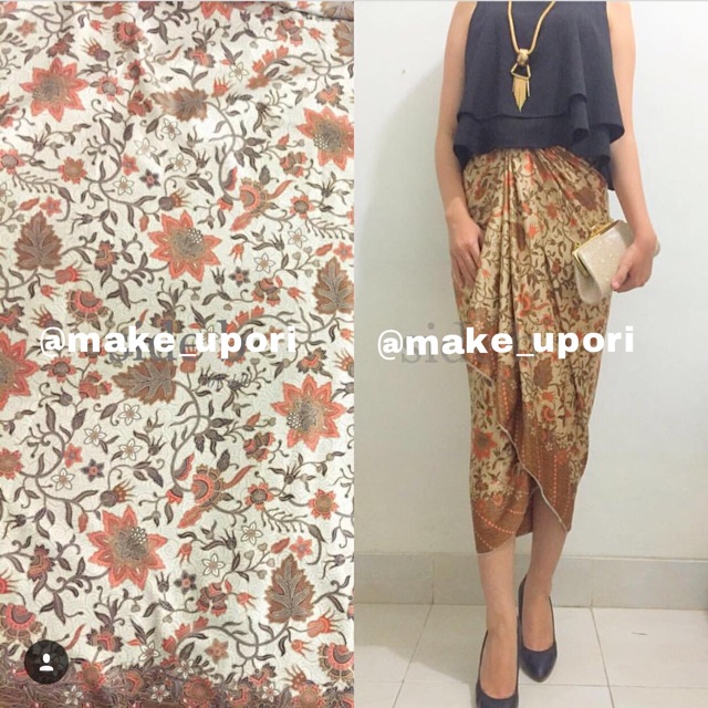 KAIN LILIT BATIK CREAM