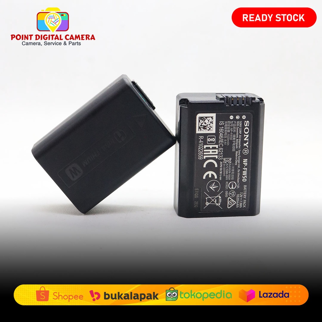 Battery Baterai Sony NP-FW50 Original second