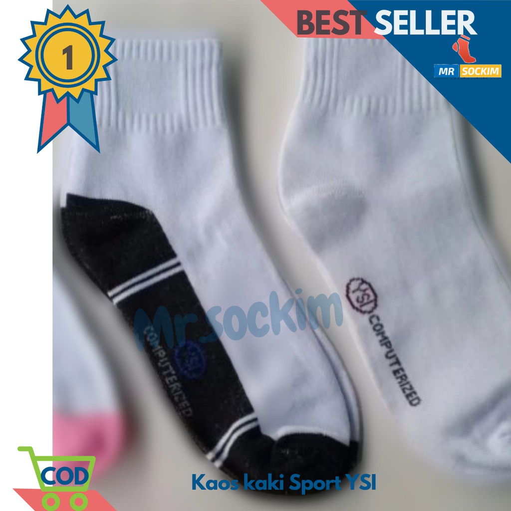 Kaos Kaki Olahraga Pria Ysi Sport Spandex