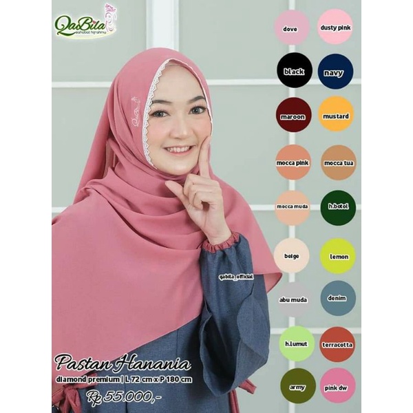 Pastan Hanania Original QaBila Hijab