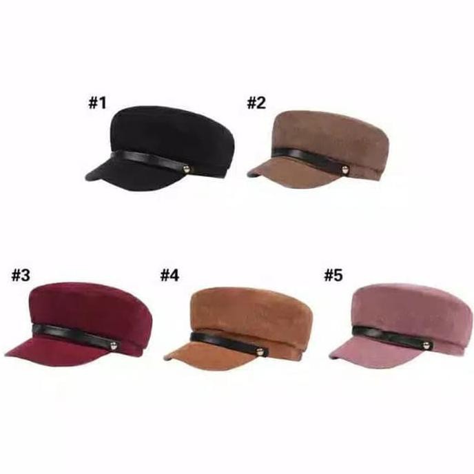 TOPI BARET WANITA IMPORT KOREAN STYLE TERLARIS