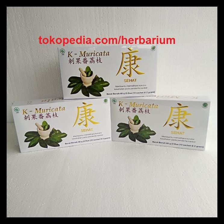 

Ind Teh Herbal K-Muricata / KMuricata Original Asli STOK TERBATAS Kode 473
