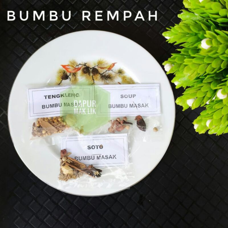 

BUMBU REMPAH KHAS MASAKAN NUSANTARA ISI 5pcs