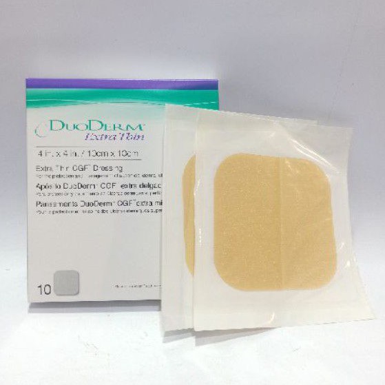 Convatec Duoderm Extra Thin 10cm x 10cm / Convatec Duoderm Extra Thin 4inch x 4 inch