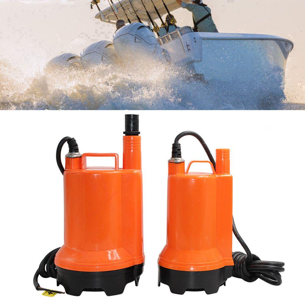 Populer Pompa Bilge Laut Celup Caravan Kemping Motorhome High Flow Drain Pump Electric Yacht Submersible