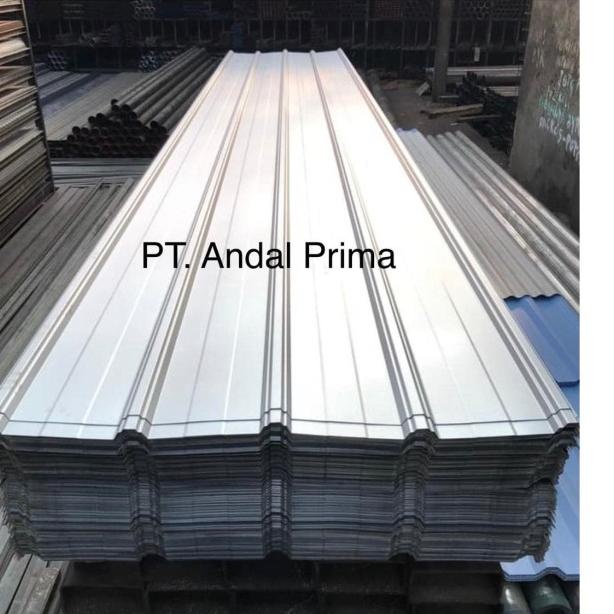 ❇ Atap Spandek 0.25mm Type 1040 - Spandeck Zincalume - per meter ✈