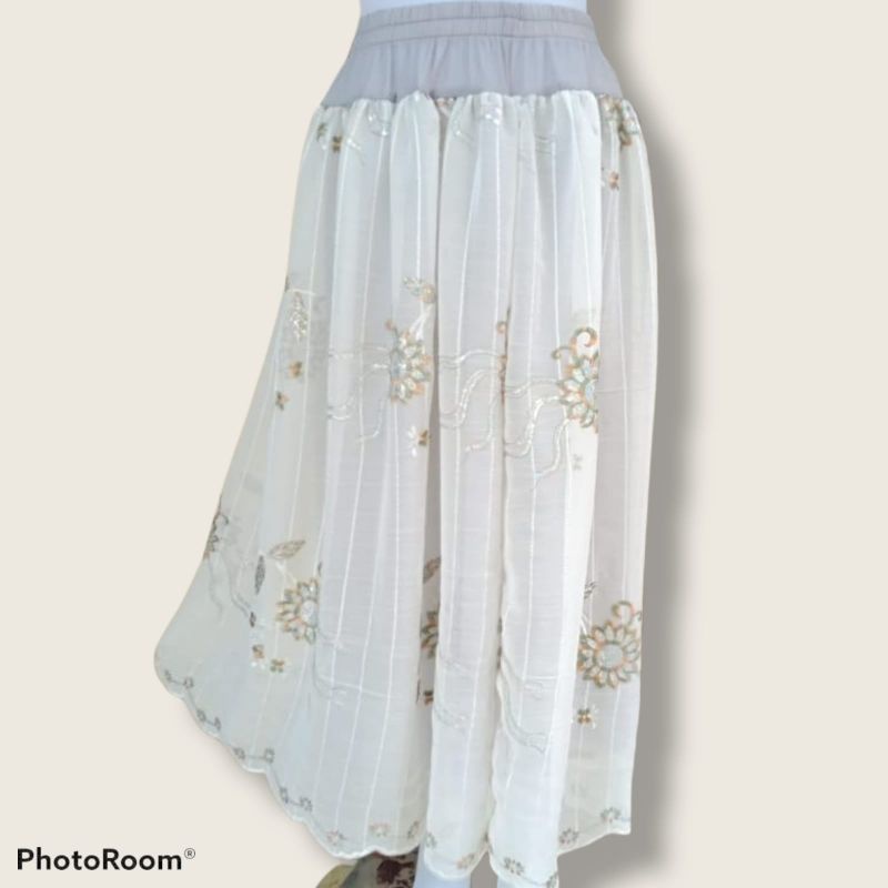 Rok tutu Bordir Import/Rok kekinian