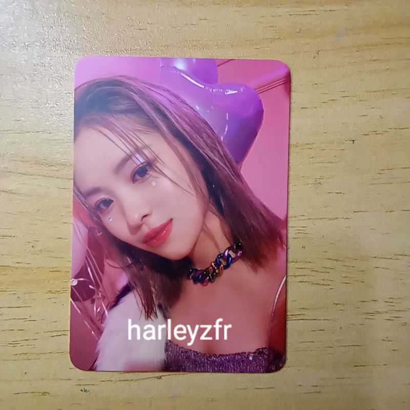 pc ryujin welkit itzy welcome kit 1st first gen photocard