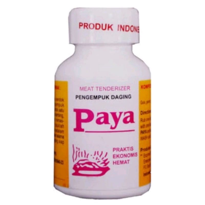 

PAYA (pengempuk daging) - 70 Gr
