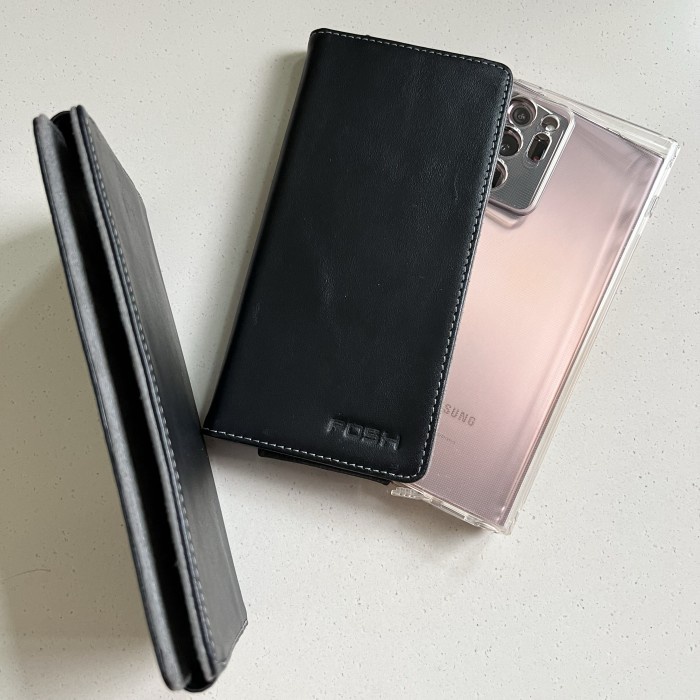 Produk Terbaru Samsung Galaxy S22 Ultra 5G Leather Case Pouch S22 Plus Sarung Hp