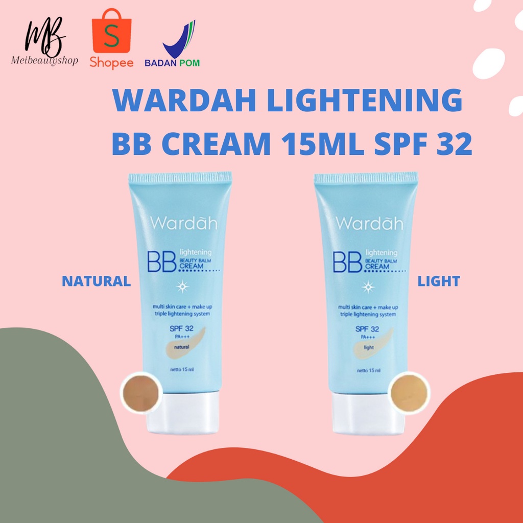 Wardah BB Cream Lightening SPF 32 | SPF 30 - 15ml