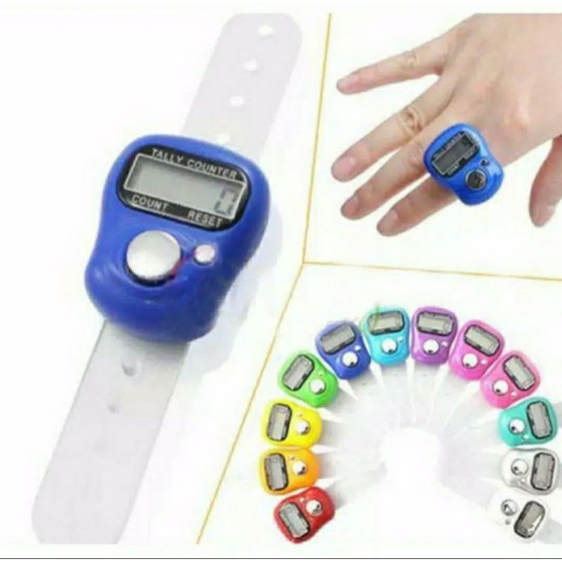 ¶PROMO¶ FINGER COUNTER/TASBIH DIGITAL WARNA DIKIRIM ACAK