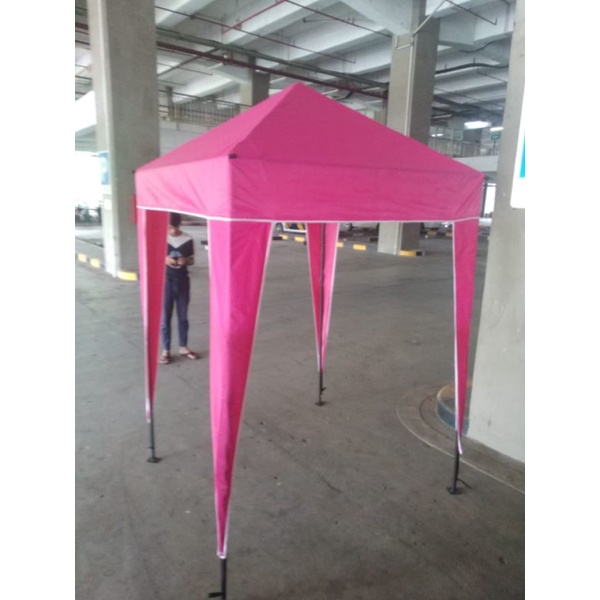 tenda jualan 1,5x1,5 satu set lengkap