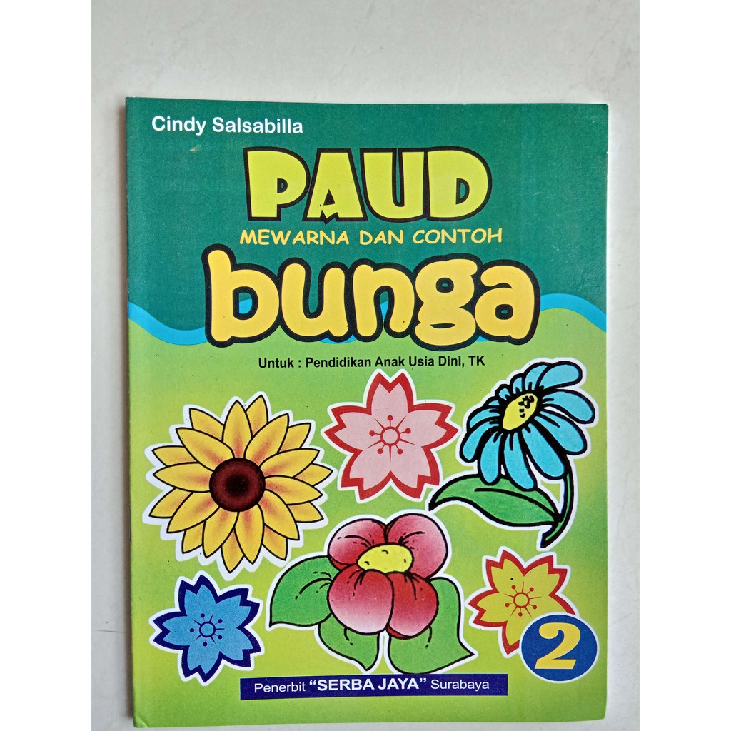 Terlaris Seri Mewarnai Dan Mencontoh Paud Aneka Bunga 1 2 Shopee Indonesia