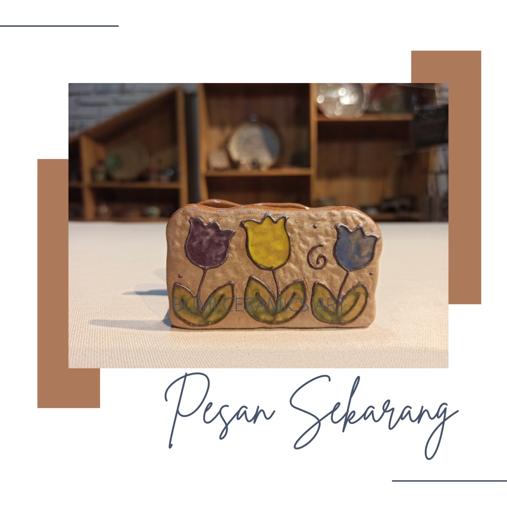 

BUMI CERAMICS ART - TEMPAT KARTU NAMA (CARD NAME) DARI KERAMIK (BUATAN INDONESIA, BERKUALITAS, MURAH, GELAS DENGAN MOTIF BUDAYA DAN BERNILAI TINGGI)