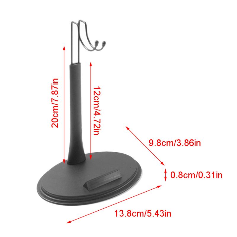 Mary Manekin Plastik Anak Prop Up Aksesoris Mini Lucu Adjustable Holder