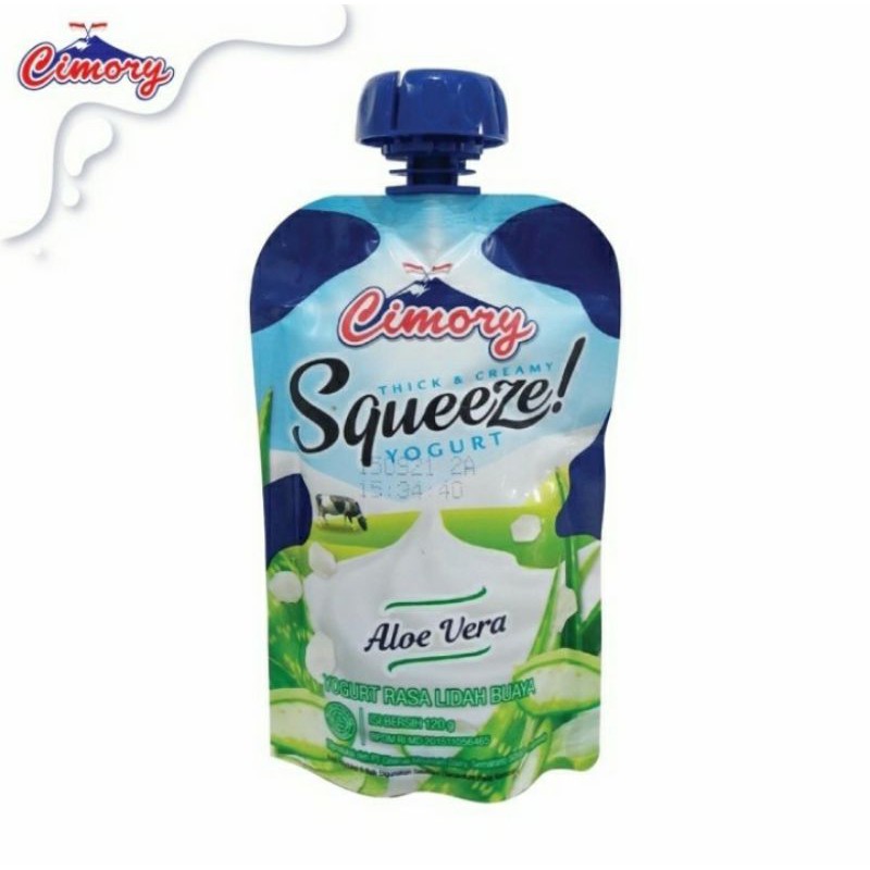 

Squeeze Cimory Peach dan Aloevera