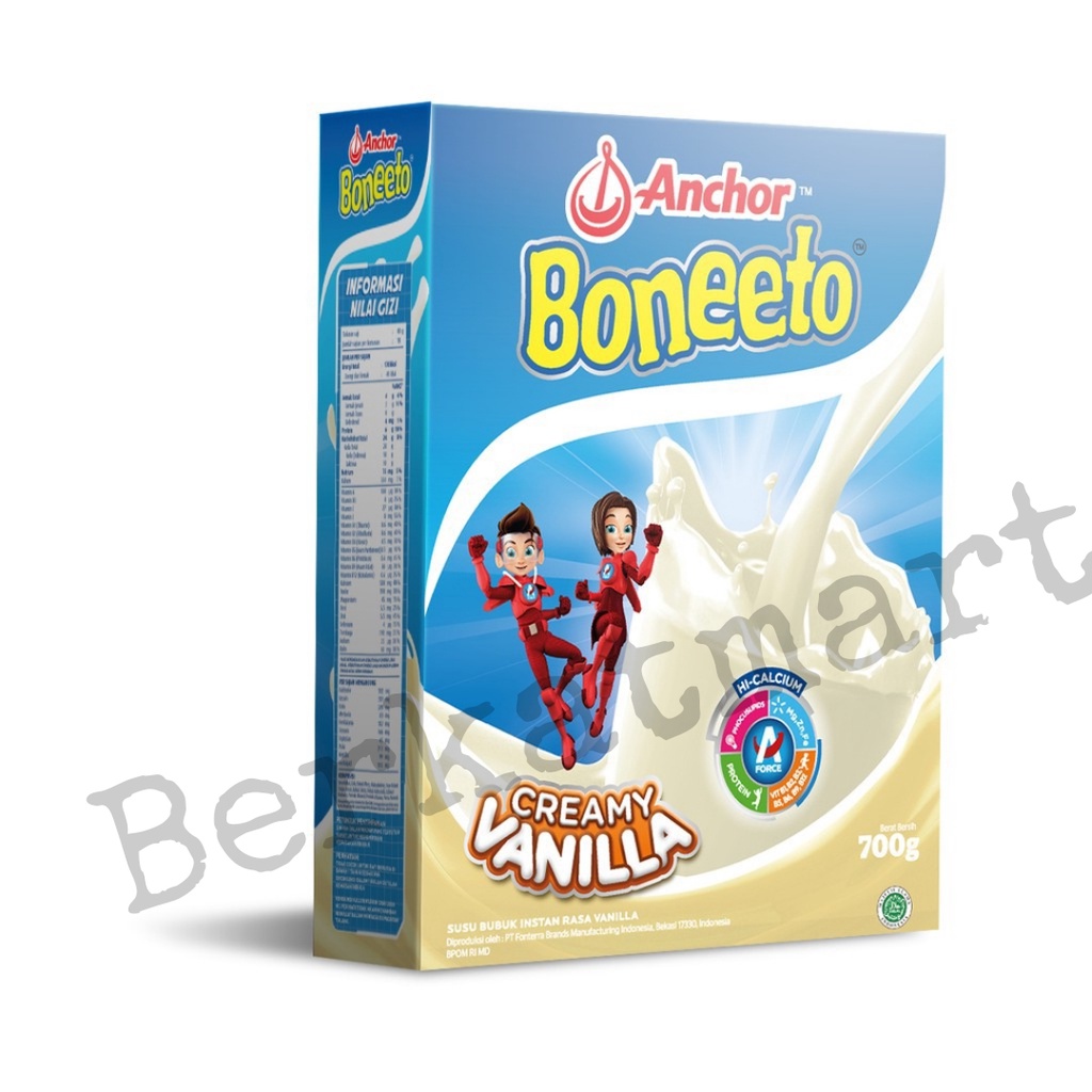 Boneeto Creamy Vanilla 700g Anchor Boneeto