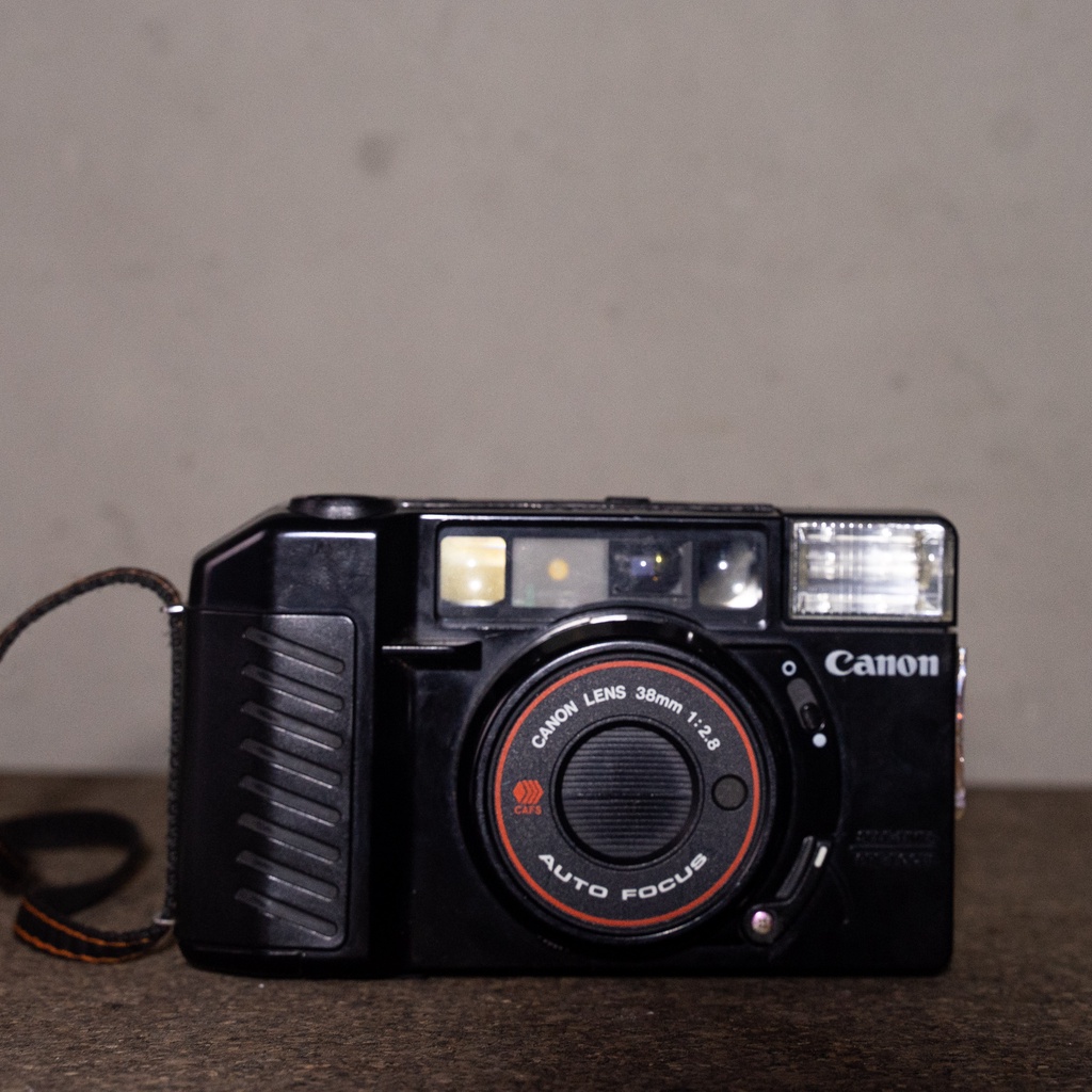 CANON AF-35 M2 POKET KAMERA BLACK LIKE NEW  KAMERA FILM KAMERA ANALOG