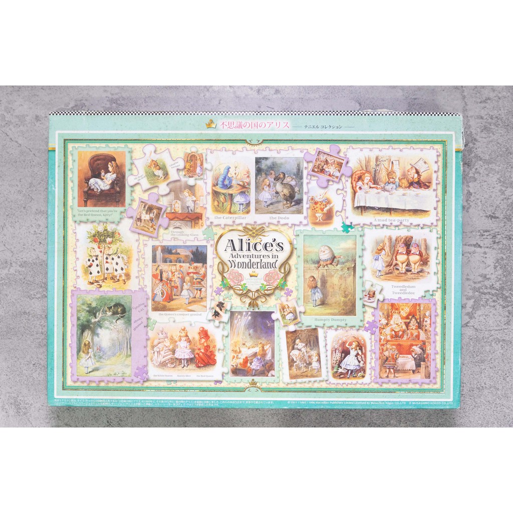 Appleone 1000-654 1000 pcs Jigsaw Puzzle Alice Adventure in Wonderland