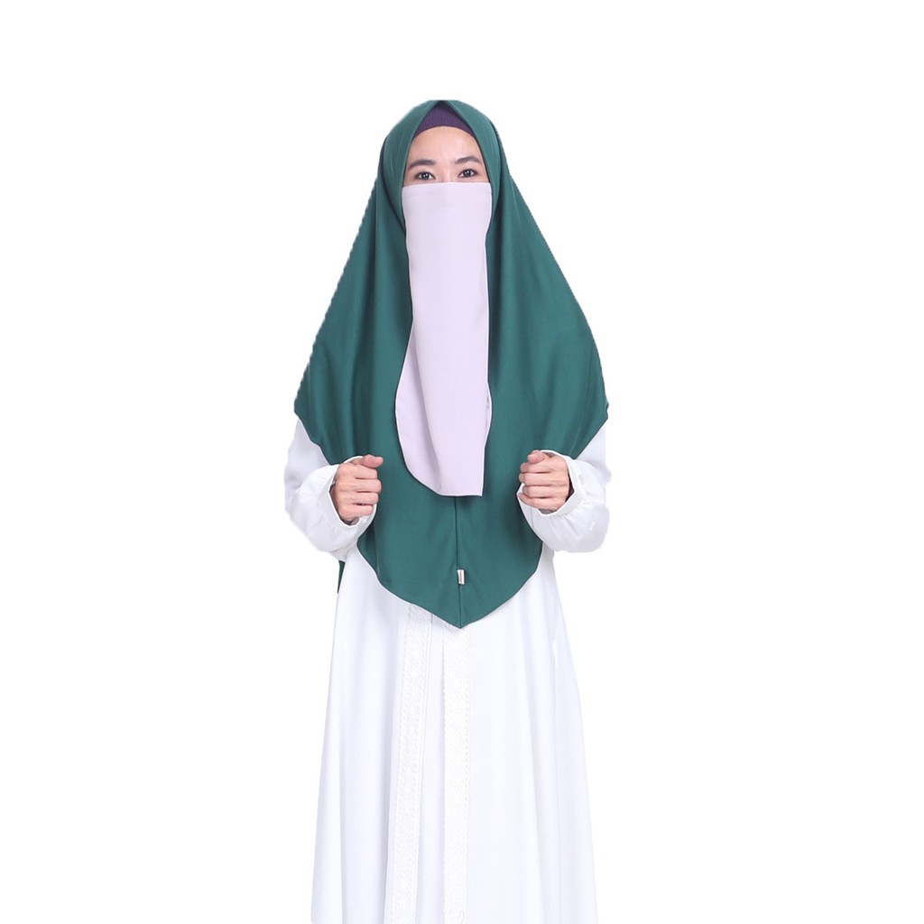 KHANZA SPORT HIJAB - Hijab Olahraga - Nusseyba Activewear-Pine Green