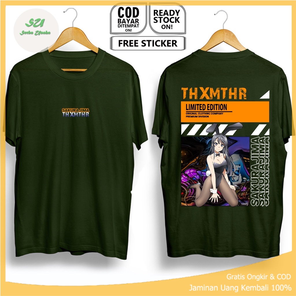 KAOS MAI SAKURAJIMA SEISHUN BUTA YAROU ANIME MANGA WAIFU WIBU OTAKU KAEDE TOMOE KOGA RIO FUTABA tmTM