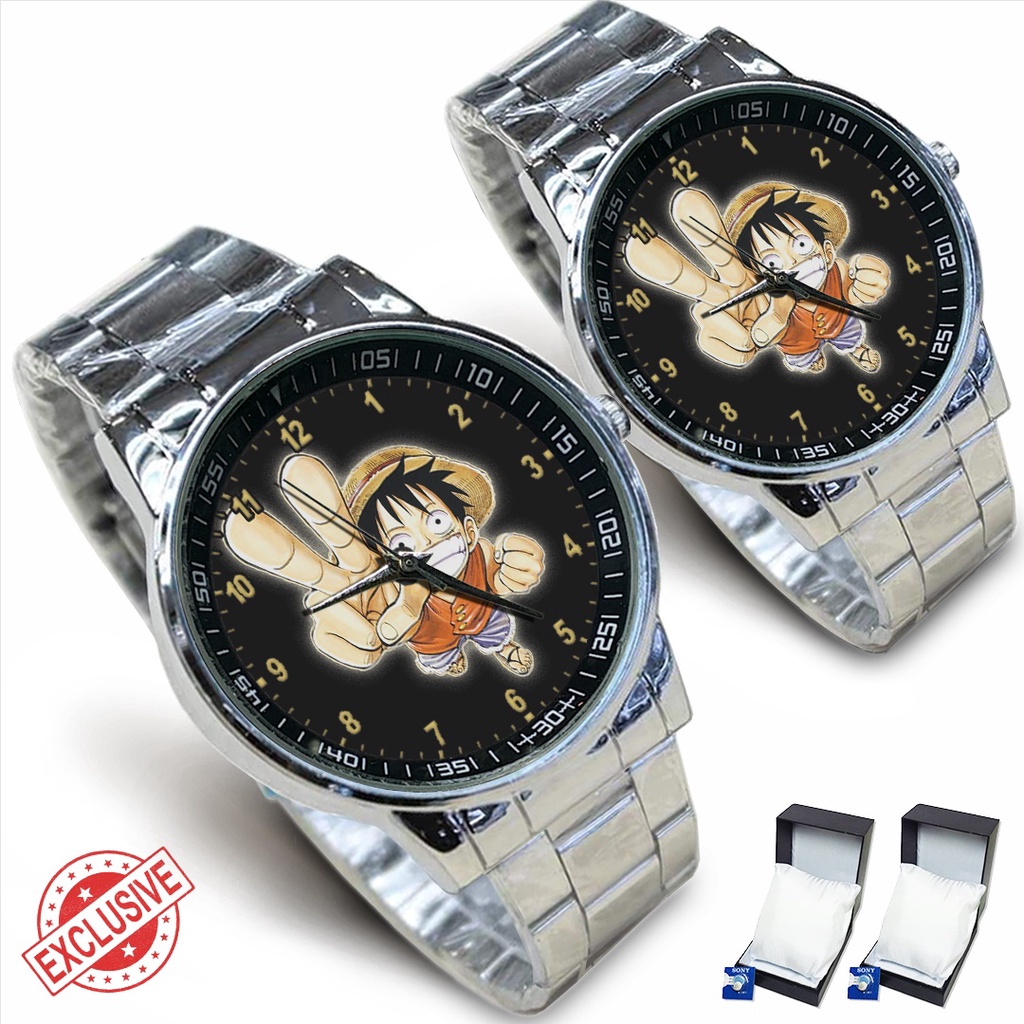 Jam Tangan Rantai Couple Anime ONE PIECE 04 (Special)